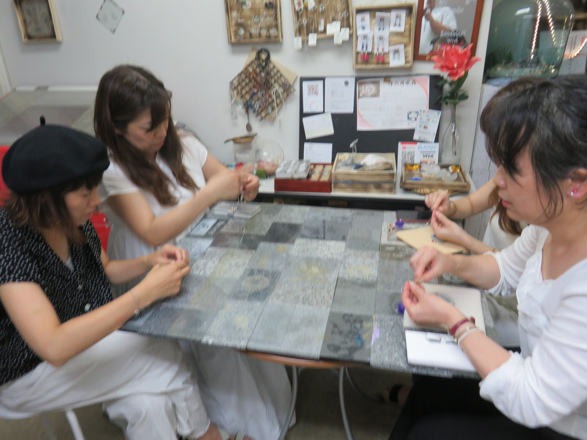 7月13日　大人のお嬢様4人組のご来店