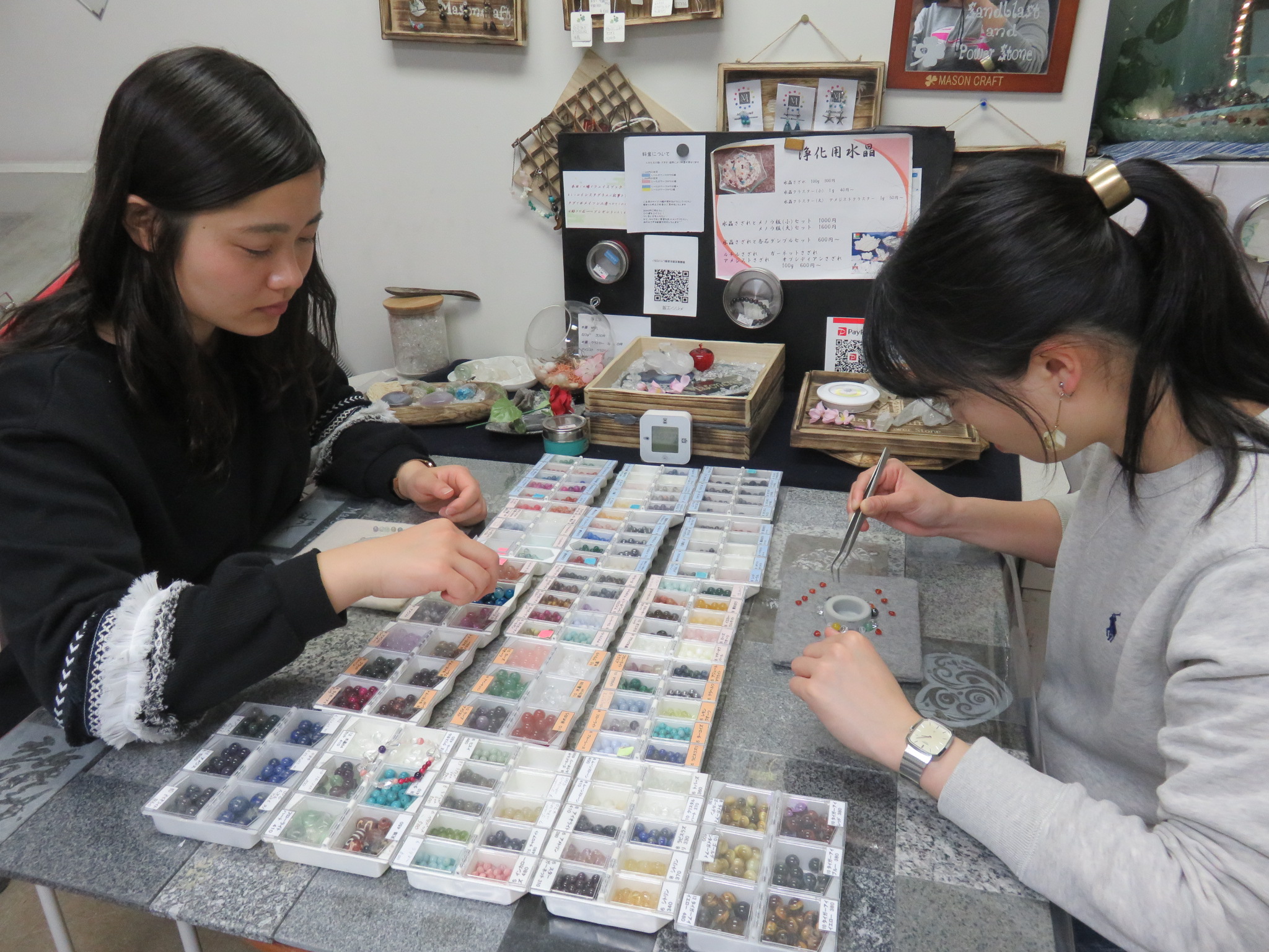 女子会　可愛らしいお嬢さんお2人ご来店