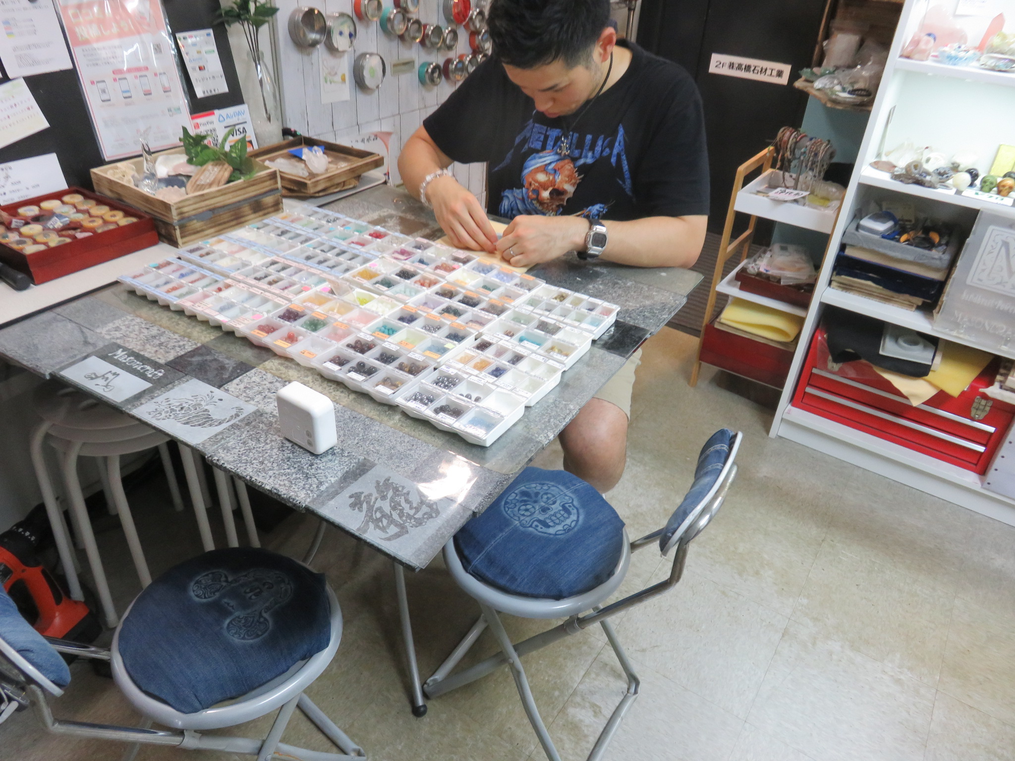 9月18日夕方からのコースでお越しの男性