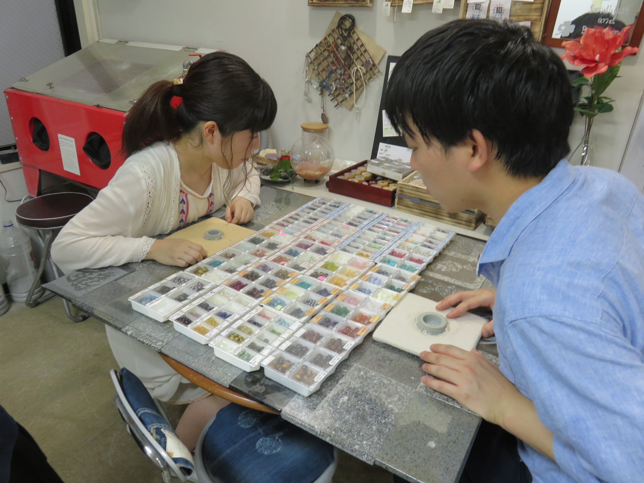 7月14日可愛らしいカップルさんご来店