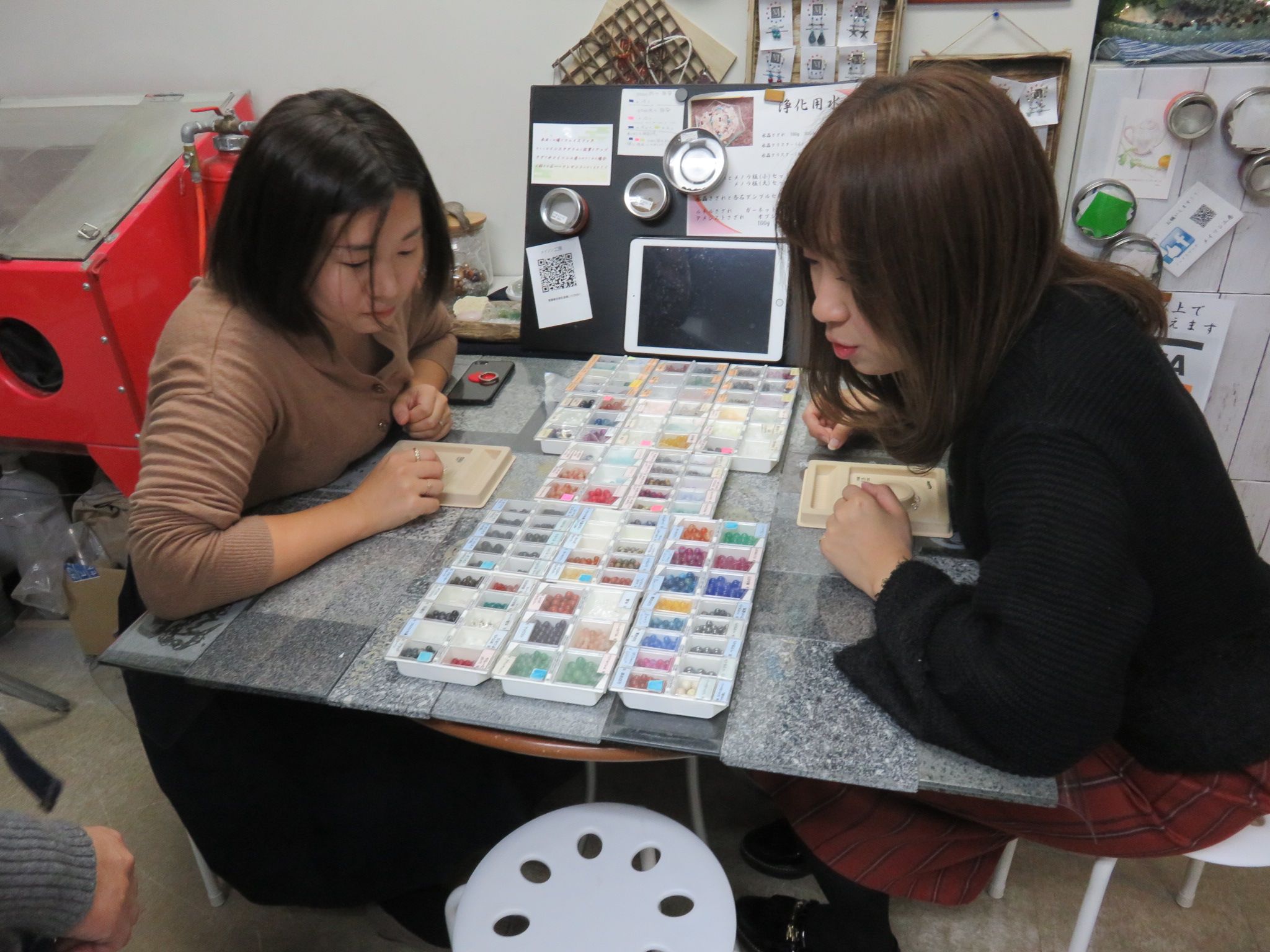 お嬢さんお2人でご来店。