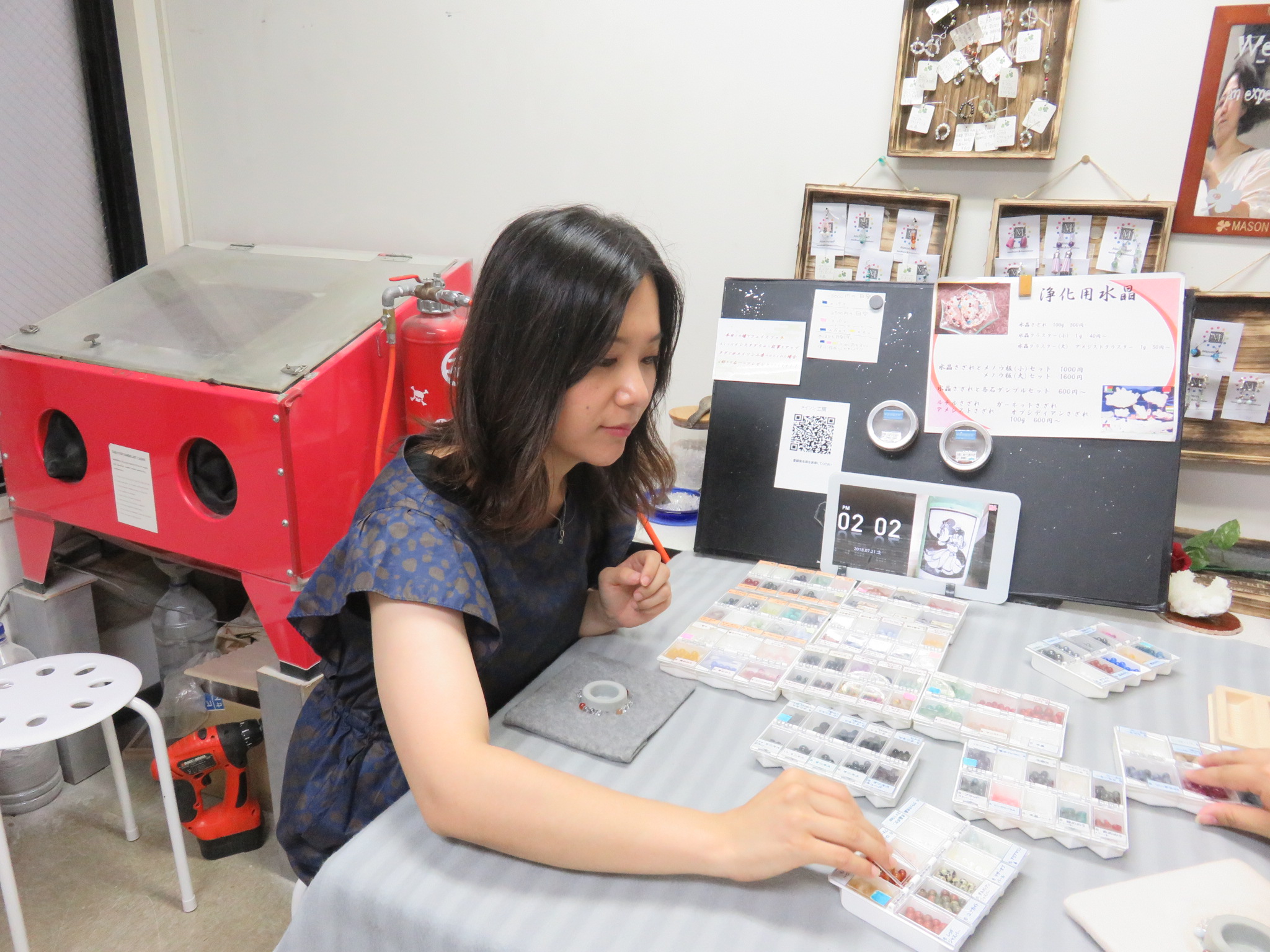可愛らしいお嬢さんの来店！