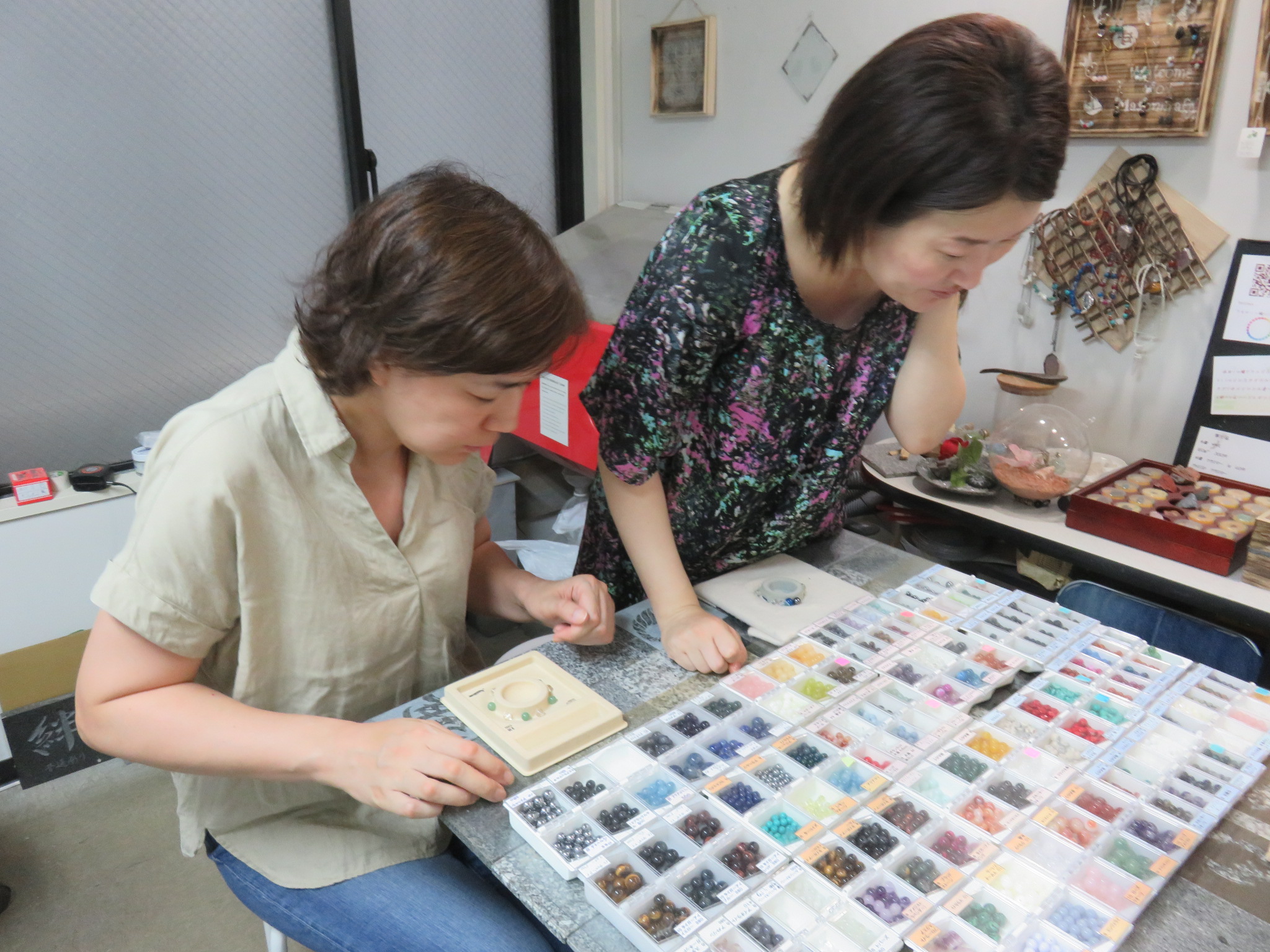 8月13日午前の部　大人のお嬢さんお2人ご来店