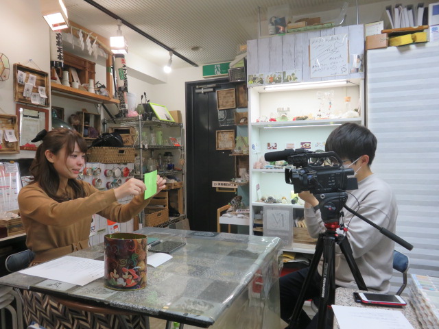 声優の美波わかなさん撮影でご来店