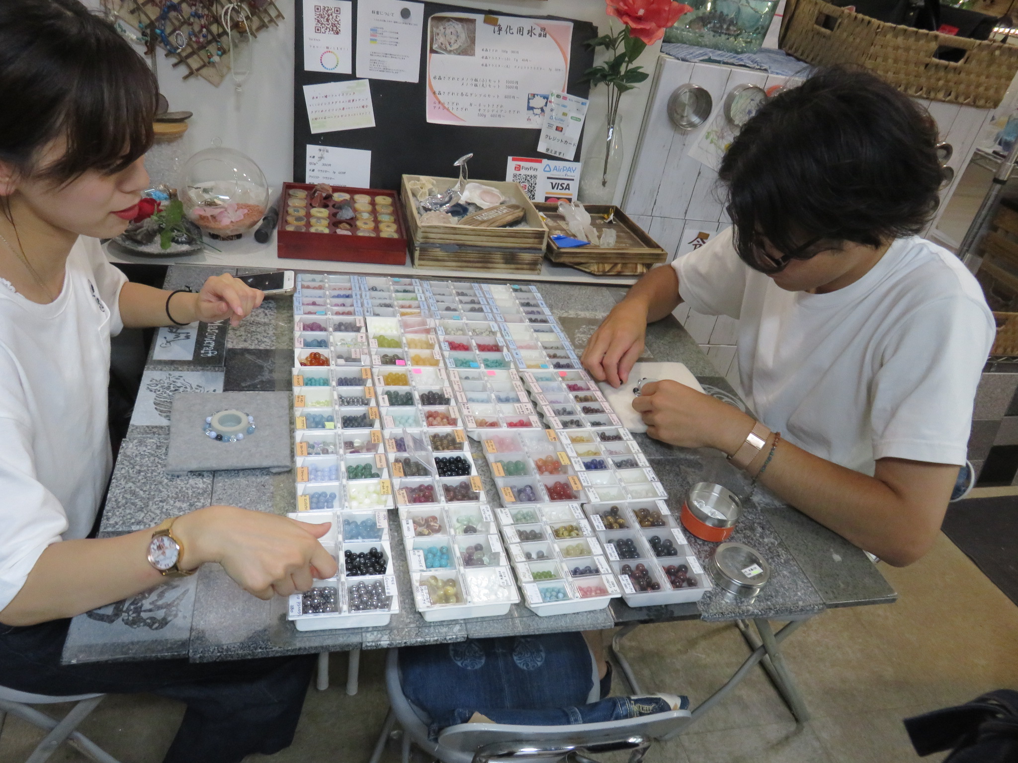 7月25日　夕方からの回　カップルさんご来店