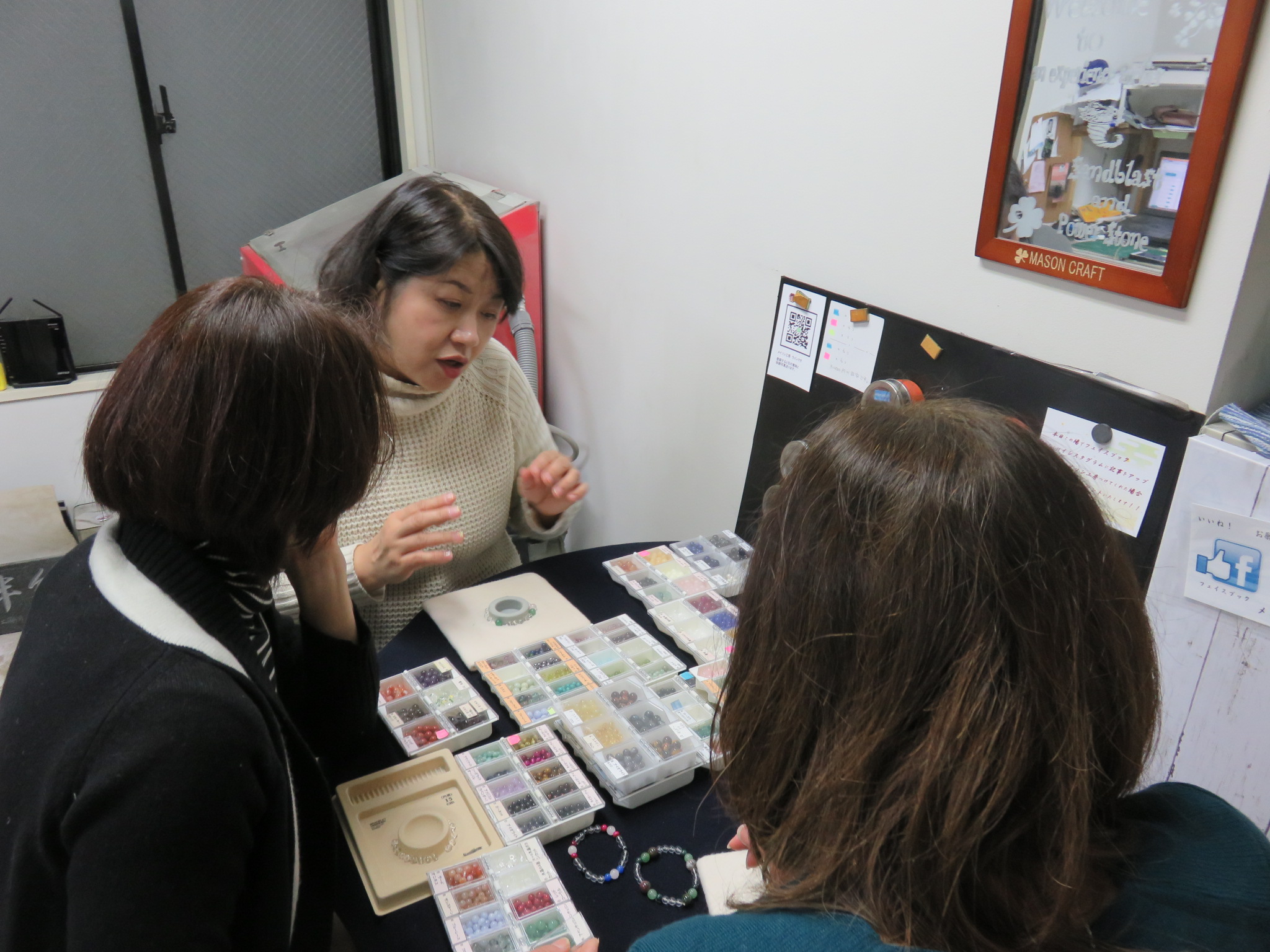 3人女子会！　　運気アゲアゲ