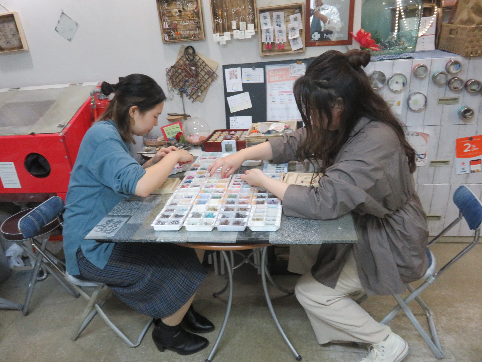 10月20日　午後の部　　お嬢さんお2人のご来店