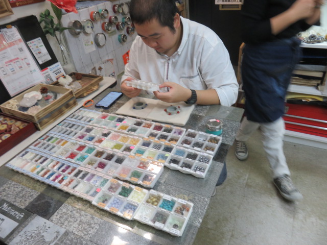 当日予約で作りに来てくれました。