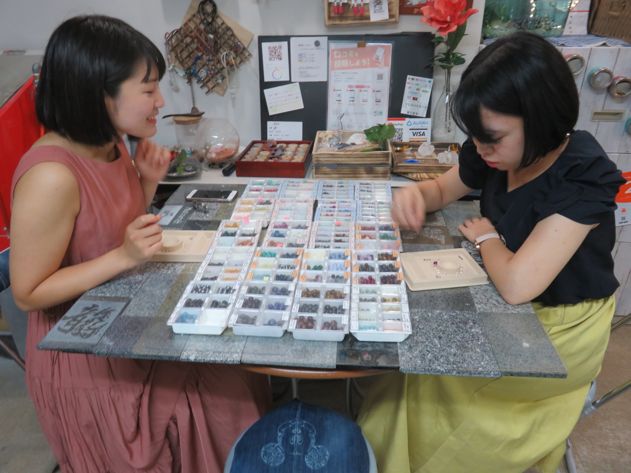 8月23日 お嬢さんお2人ご来店