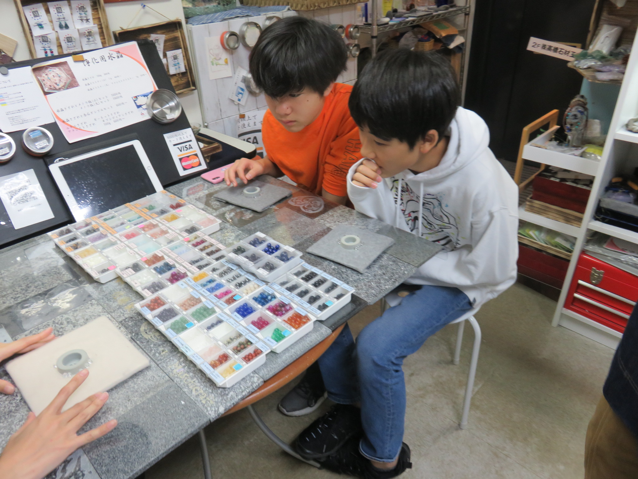 若い男の子お2人で来店＾＾