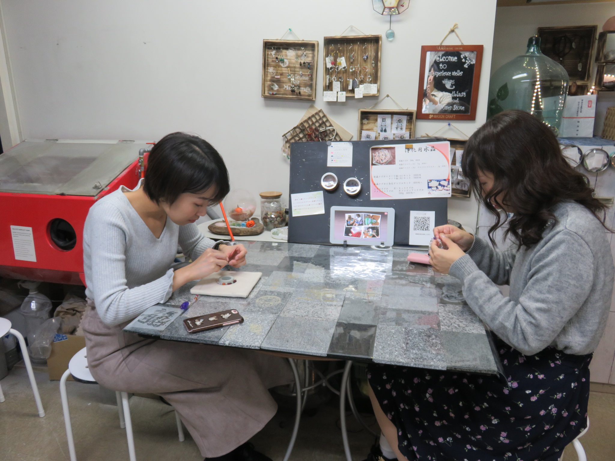 お嬢さんお2人のご来店