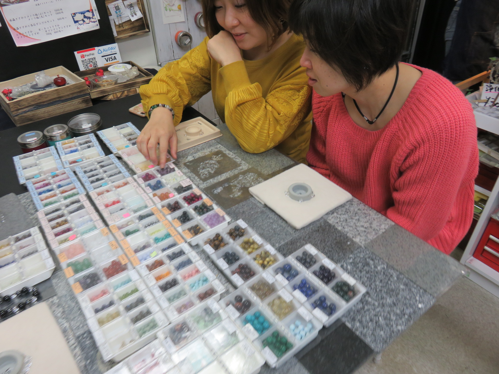 大人のお嬢さんお2人ご来店