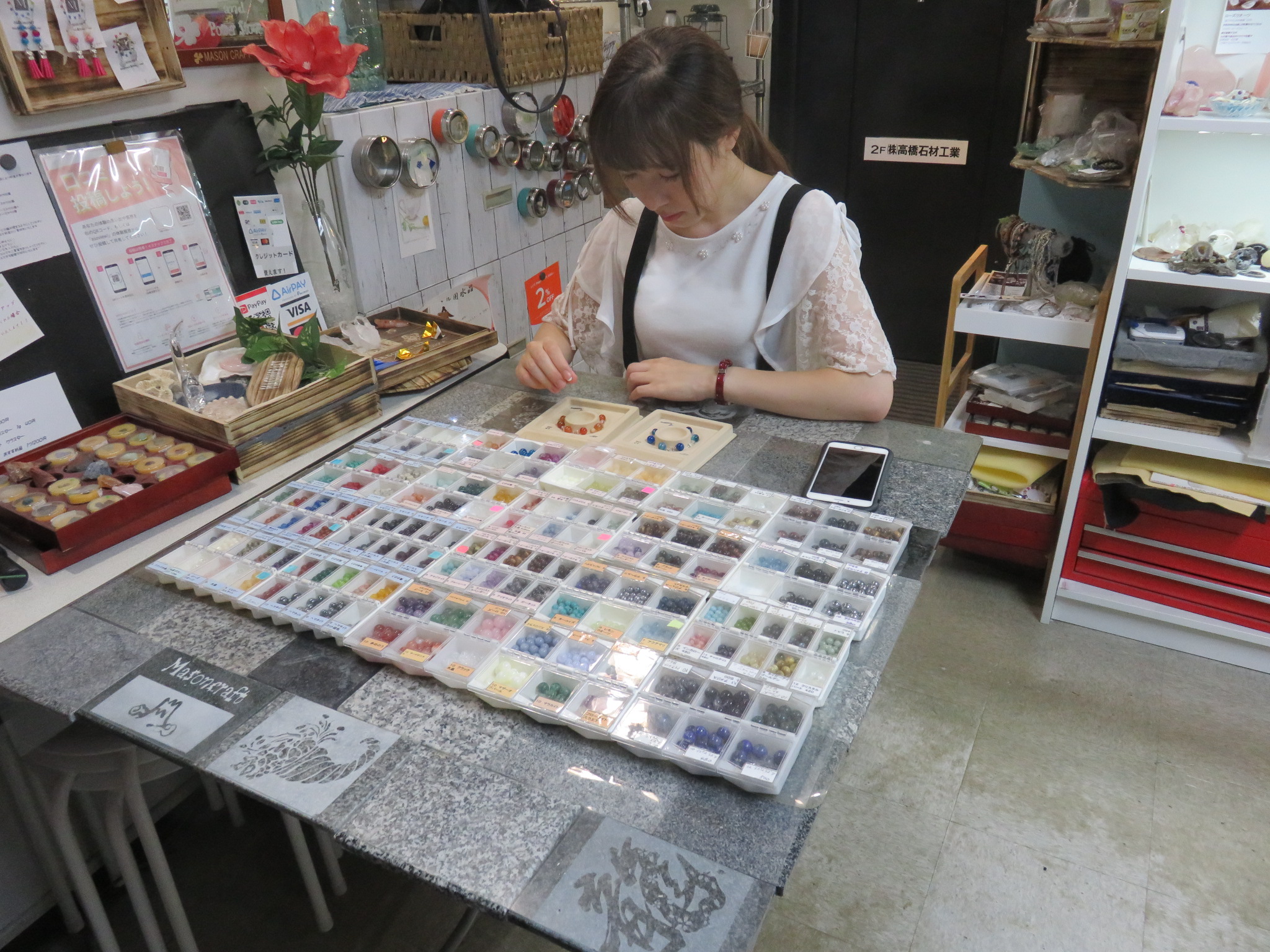 常連のアマ棋士のお嬢さんご来店
