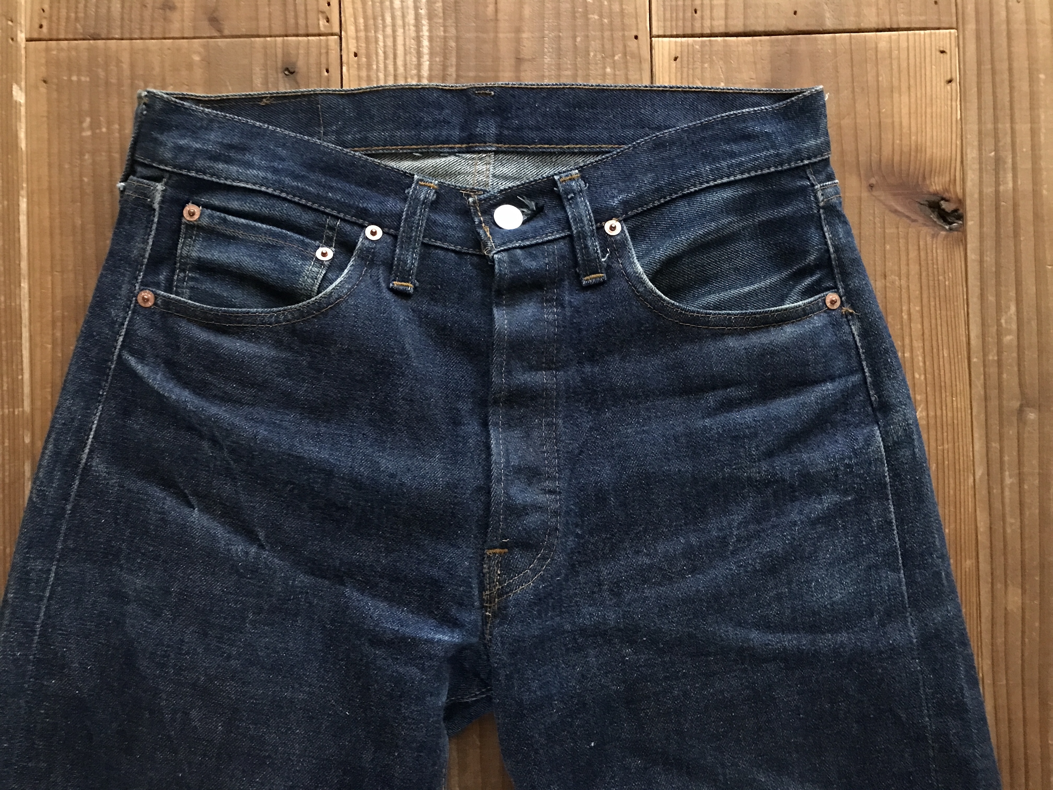 【履きこみ報告】Levi's 501 66前期 デッドストック 1年半経過