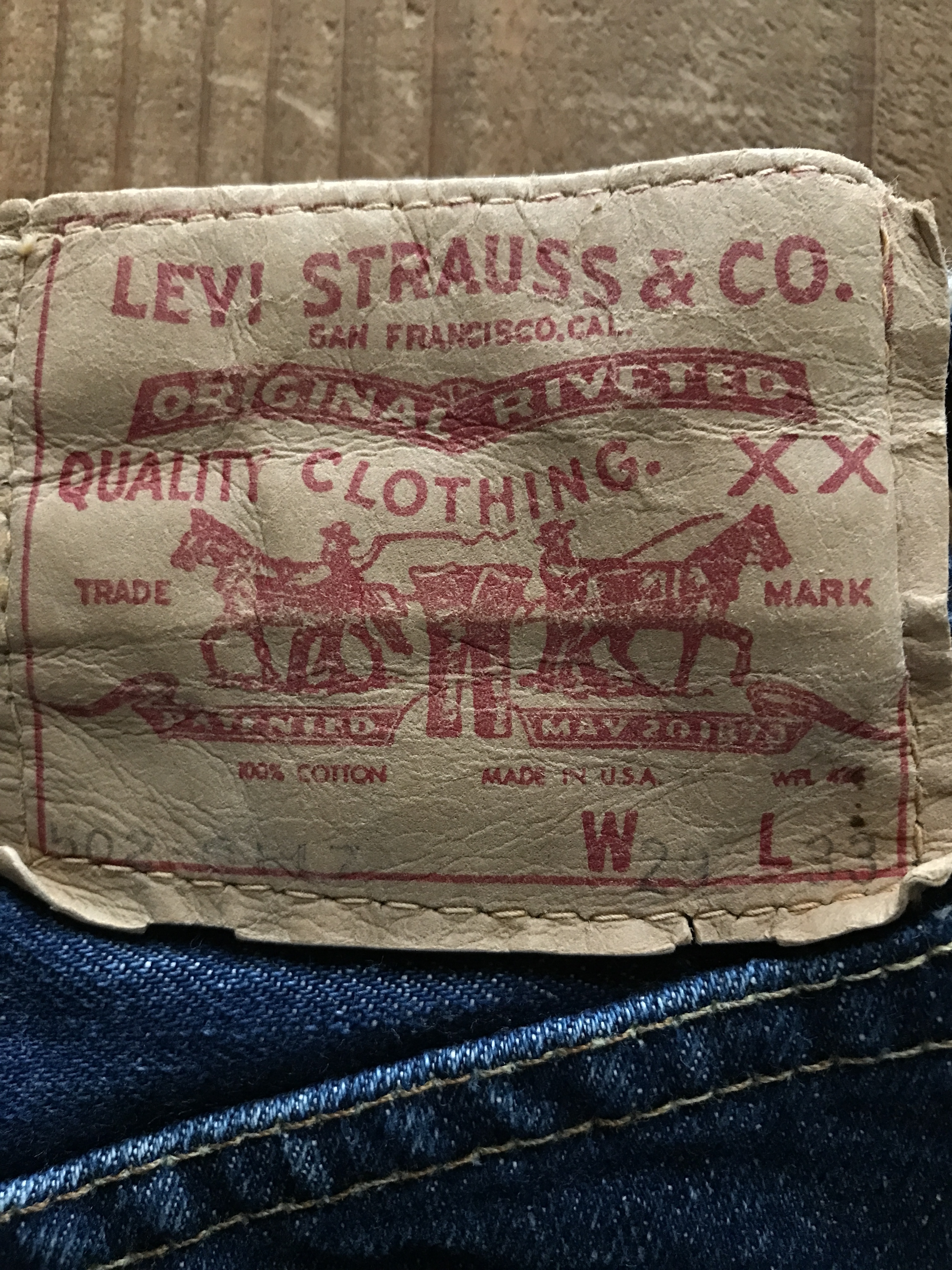 【デニム用語】Levi's 502