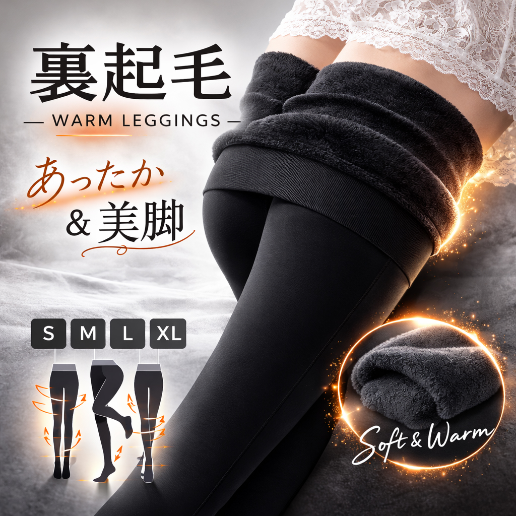 裏起毛あったか美脚レギンス #パーティードレス通販emile