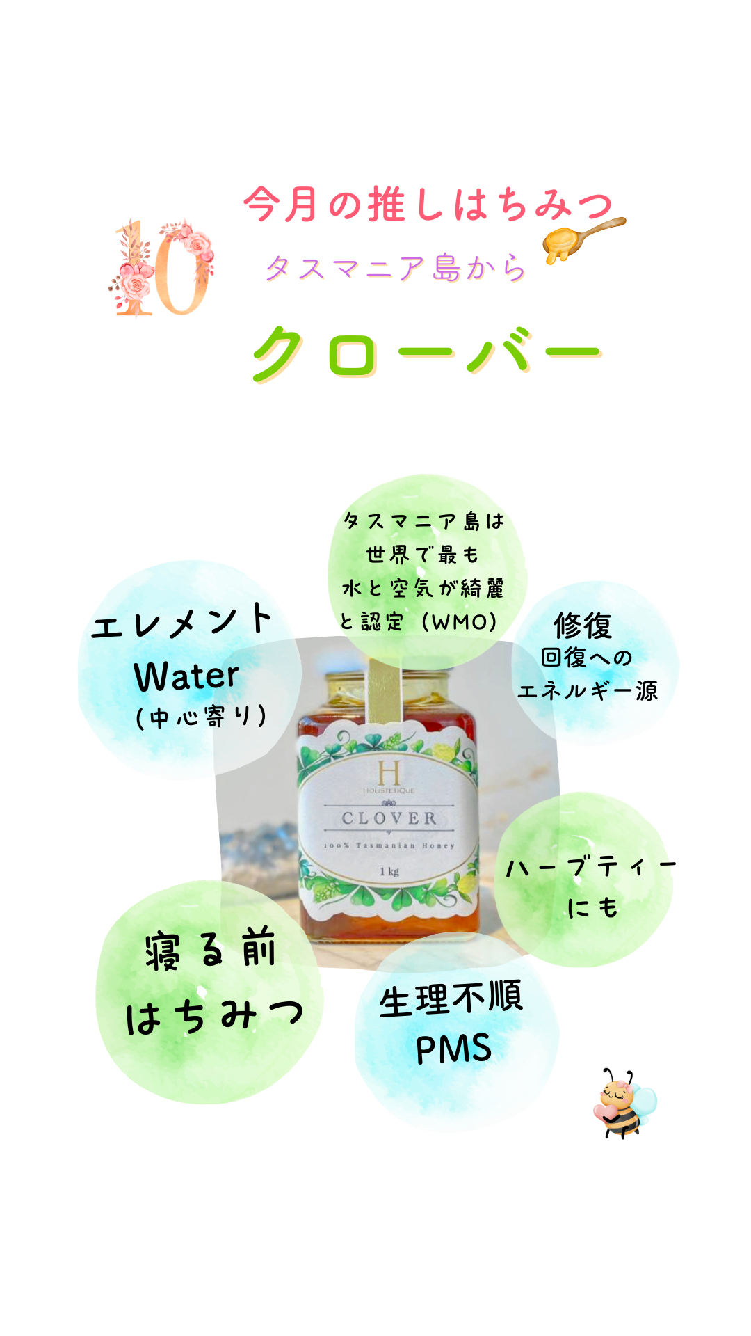 今月(10月)の推し はちみつ ✨