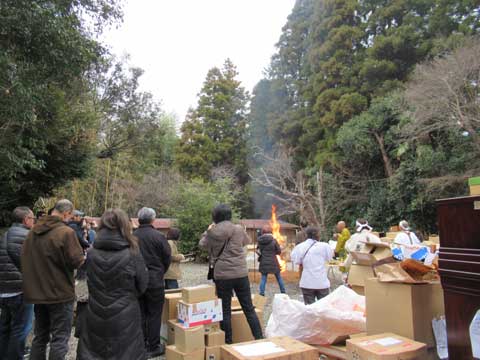 2025年12月27日お焚き上げ供養のご報告