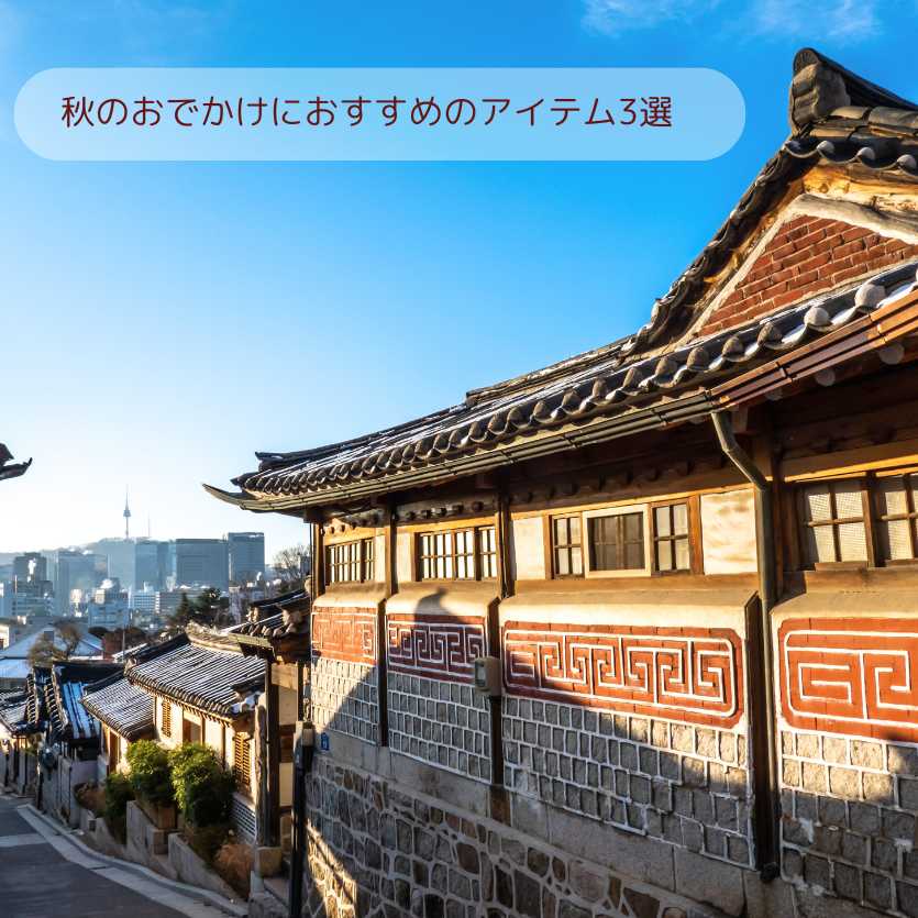 「旅気分を日常に。秋のおでかけにおすすめアイテム3選
