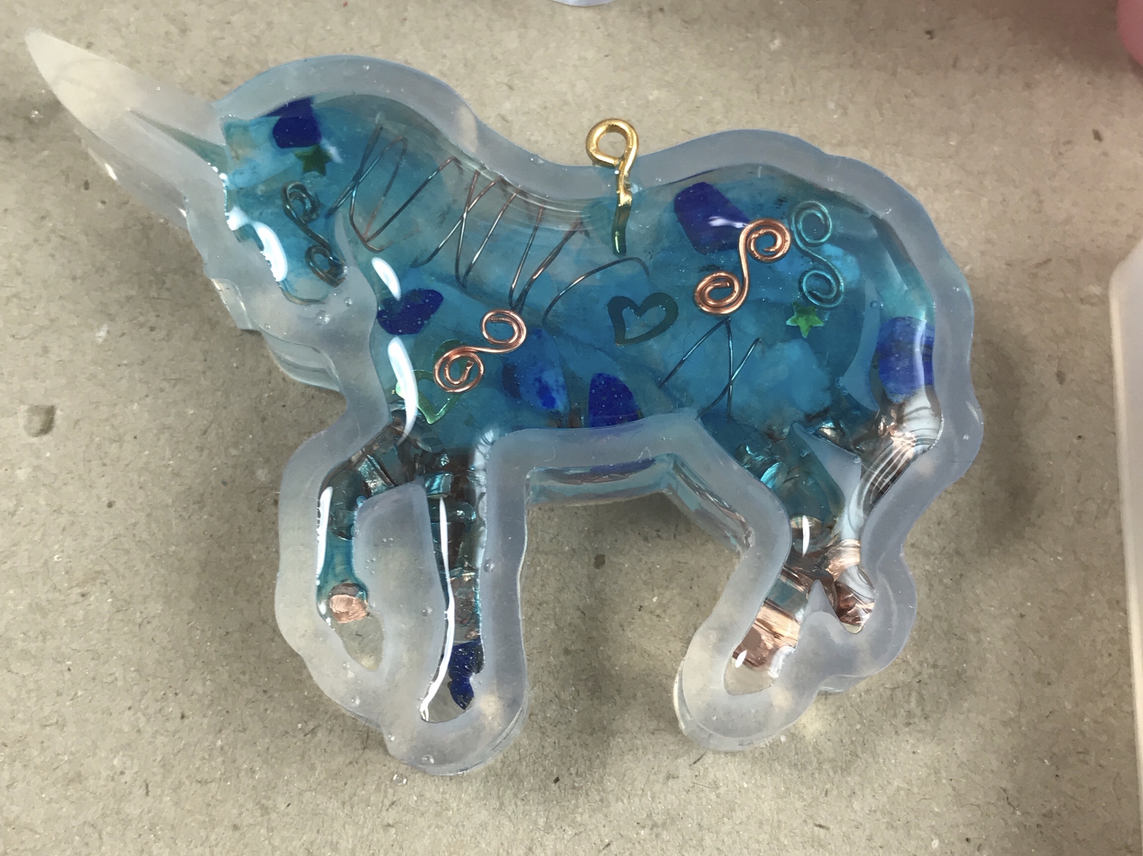 ユニコーンのキーホルダー♡