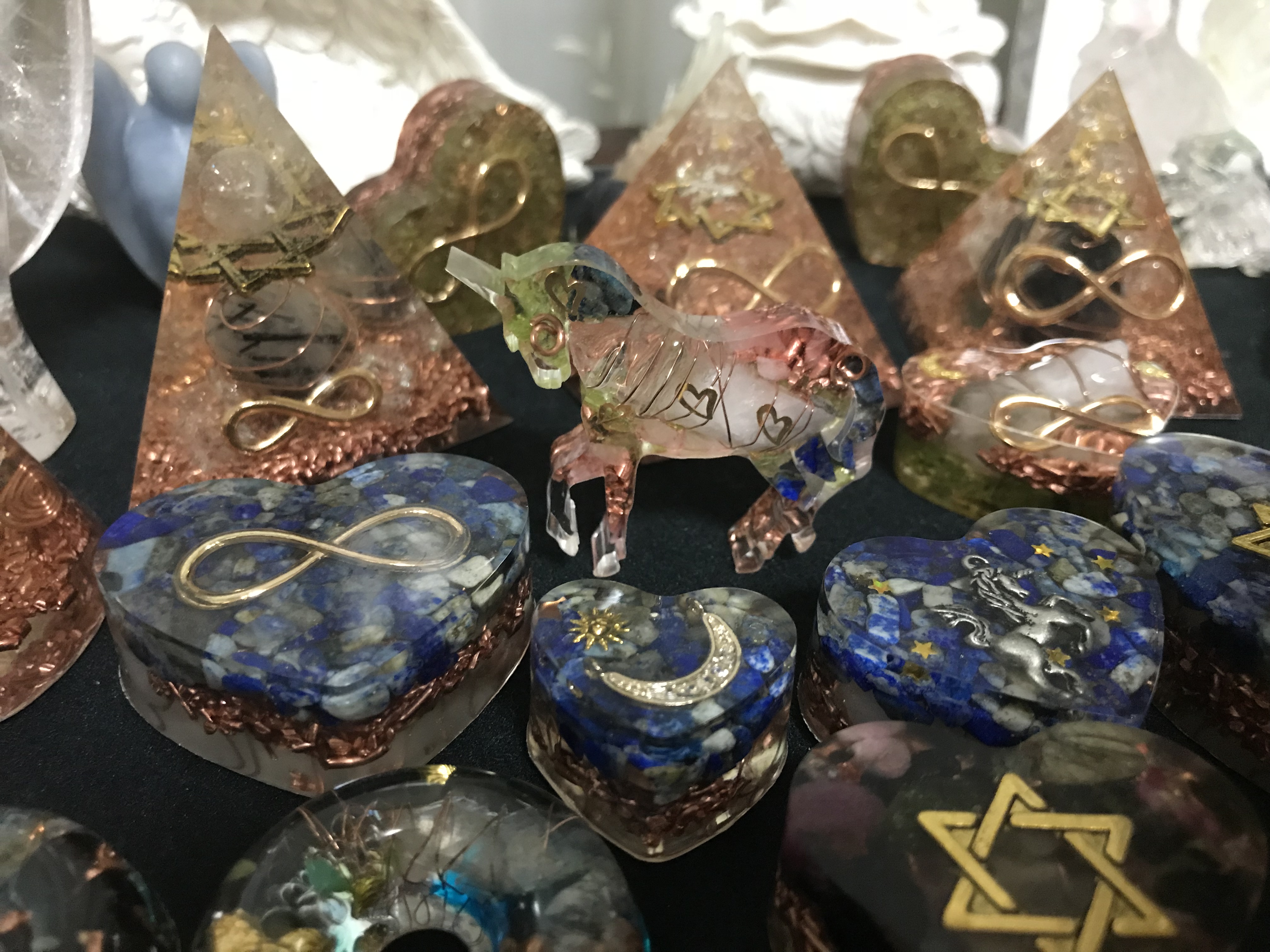 オルゴナイトから湯気^o^