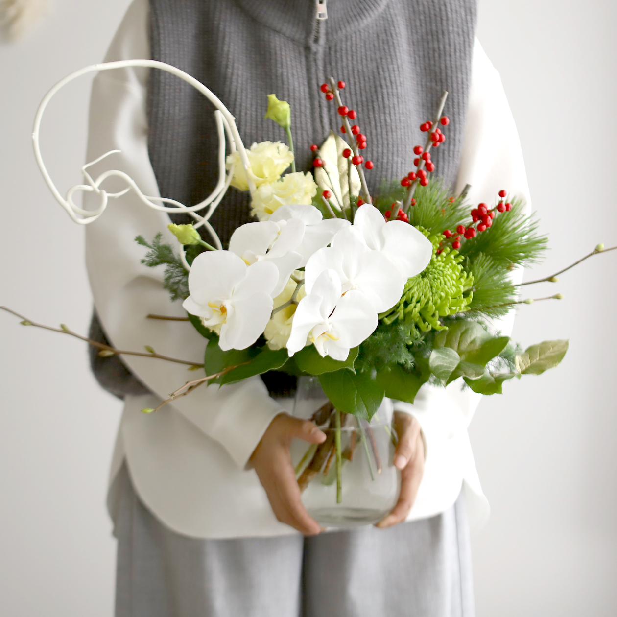 始まりを、美しく。縁起の良いお正月花