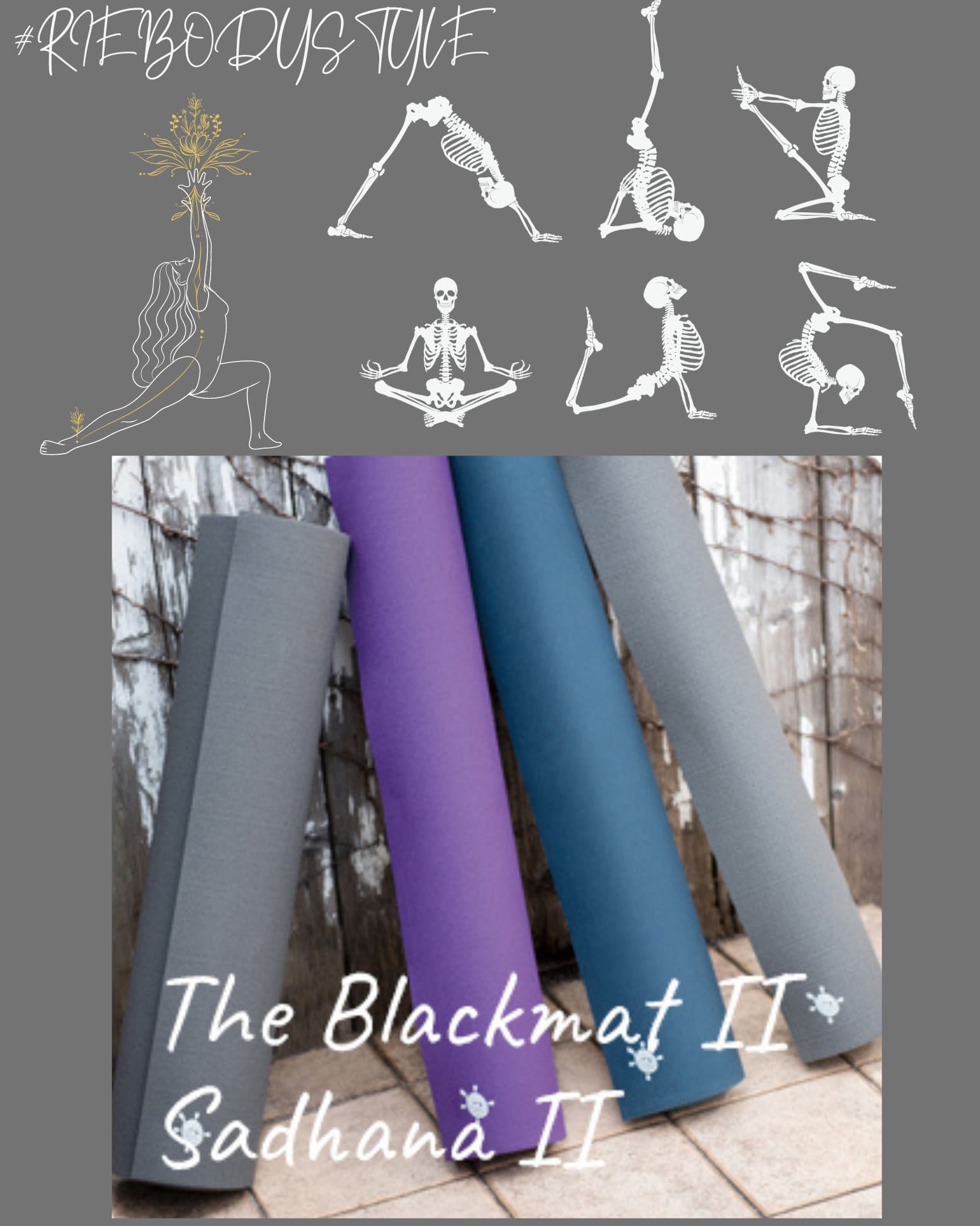 💜💙🖤持ち運べる最高品質のヨガマット、サダナ・プロ。💜💙🖤