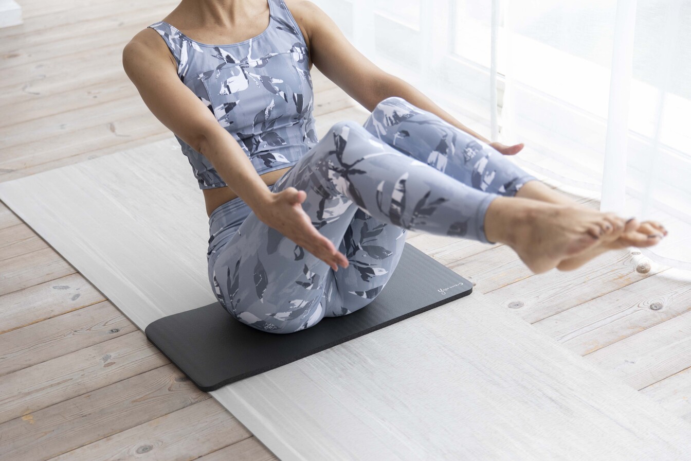 ピラティスマットmini 12mm チャコール