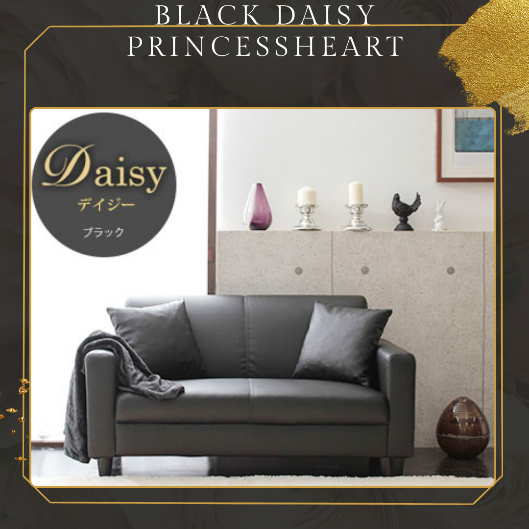 デイジー 2P (BK)🖤🩶 リビングに、大人のこだわり。