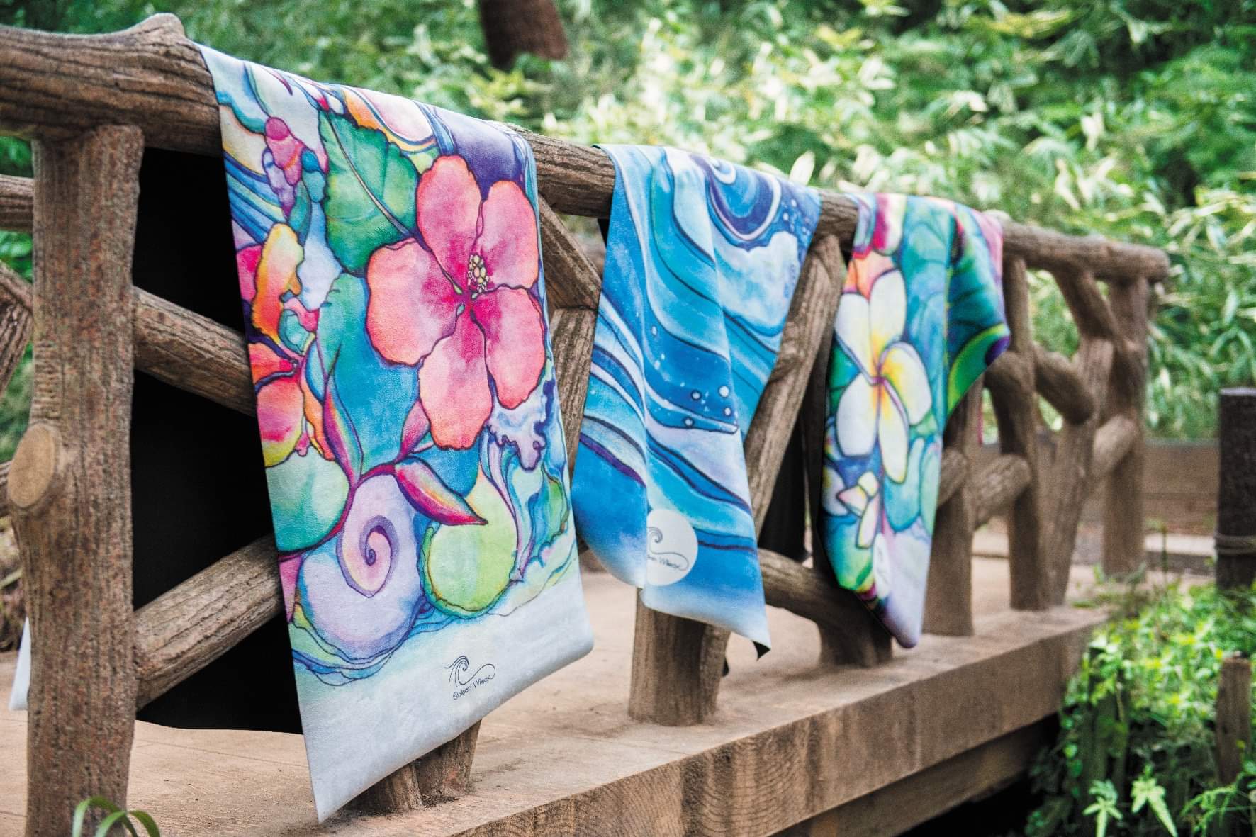 ハワイを感じるヨガマット