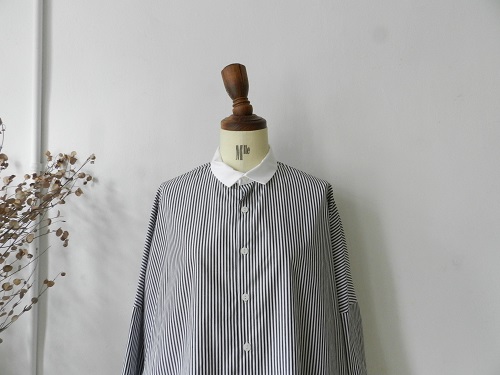 STAMP AND DIARY Stripe Shirts