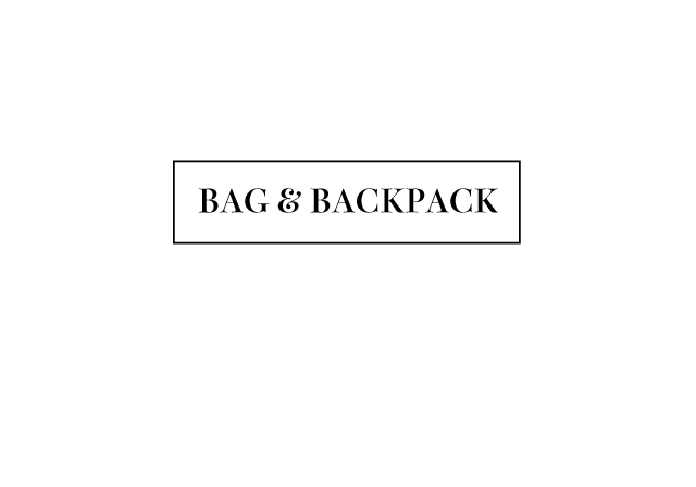 Bag & Backpack