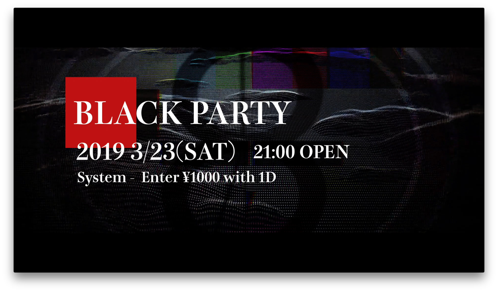 BLACK PARTY
