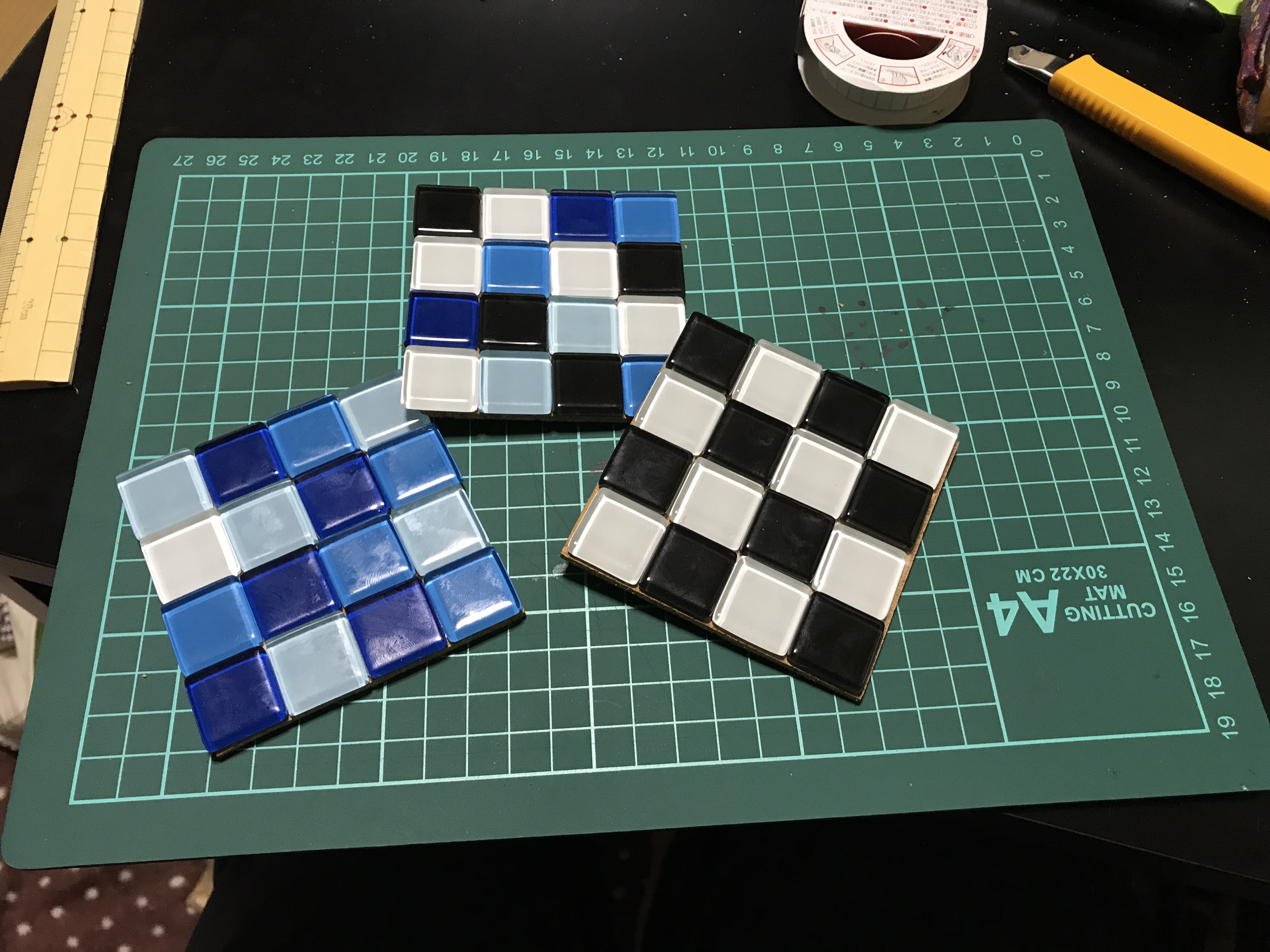 コースター試作品