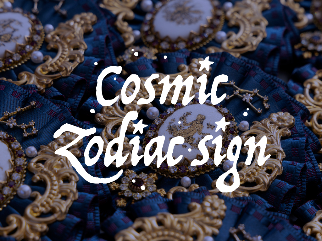 【5/10 & 5/11 販売】Cosmic Zodiac sign