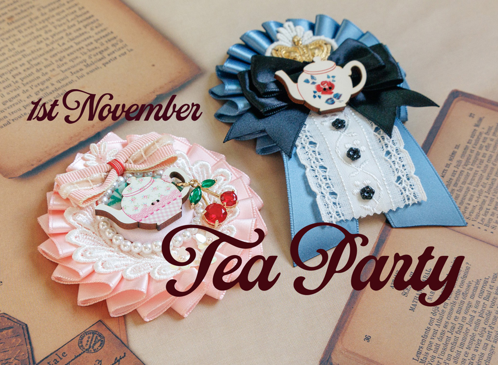 【11/1 販売】Let's TEA PARTY