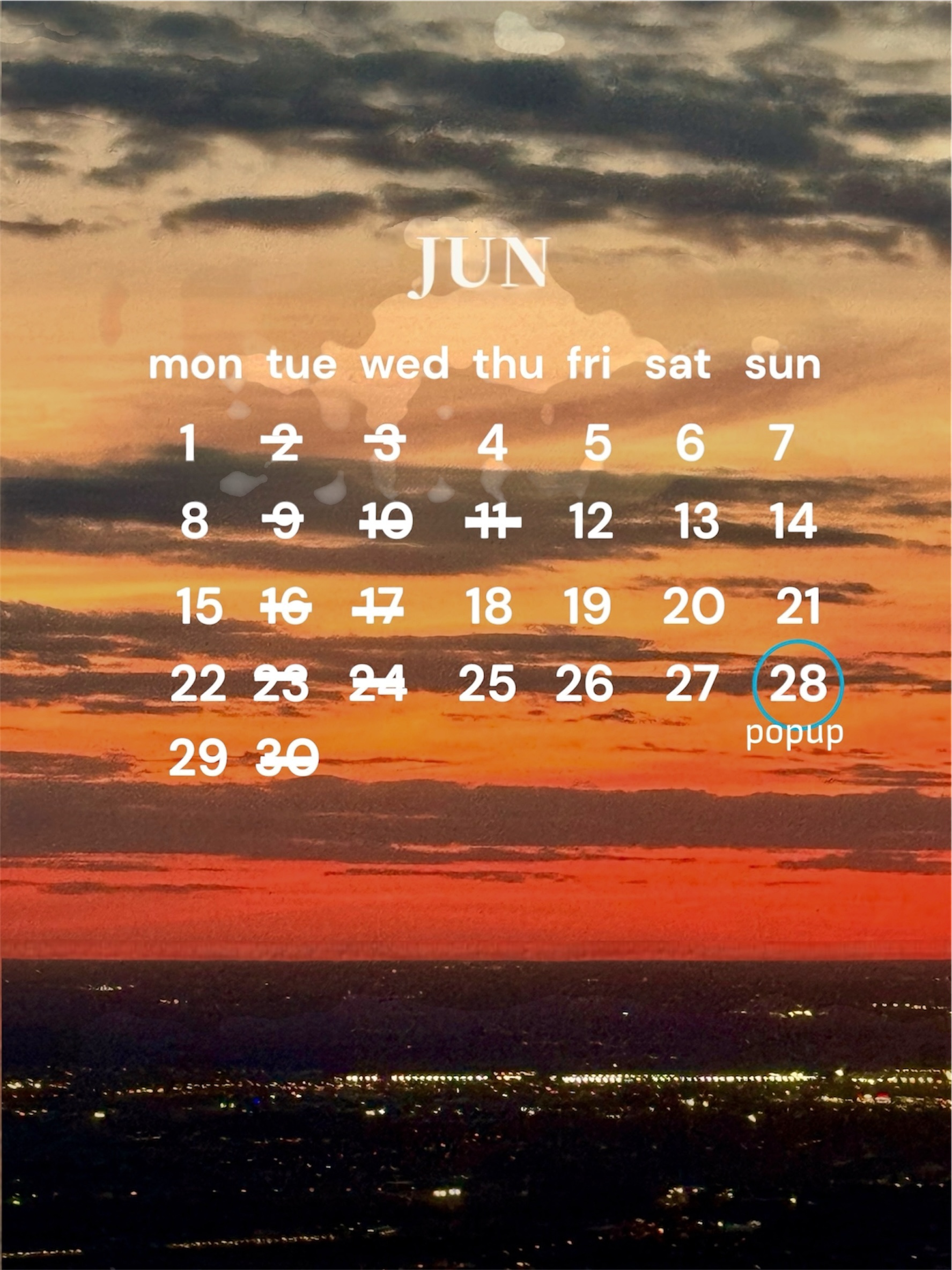 6月のOPEN予定🗓️