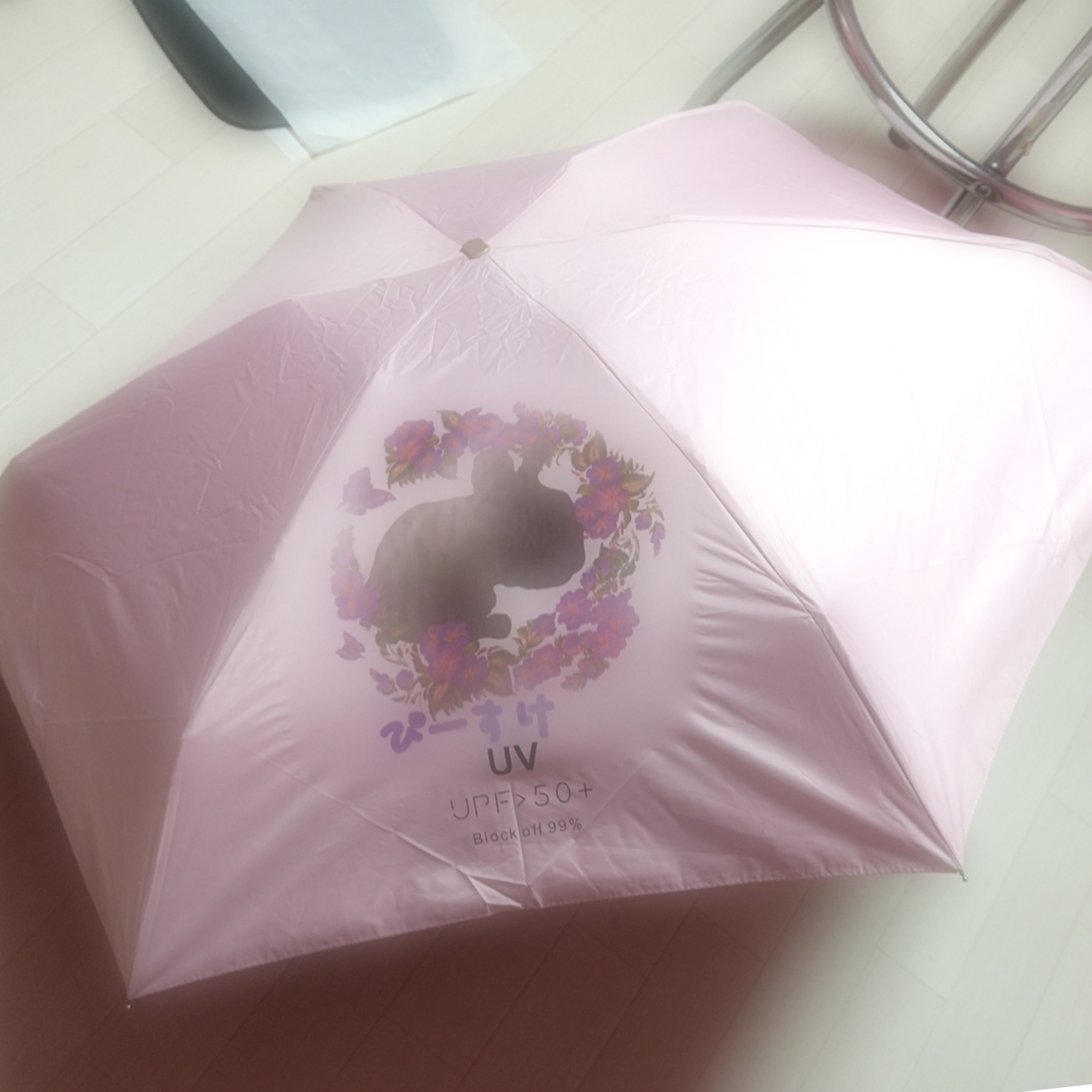 うちの子UV折り畳み日傘