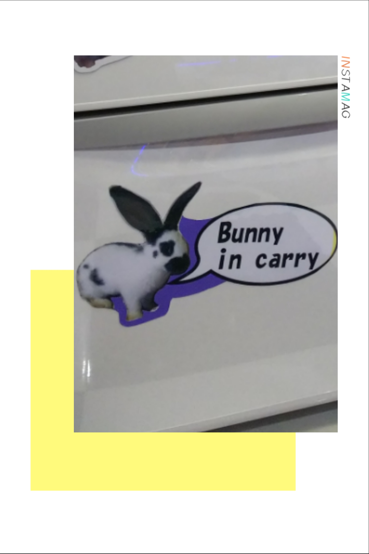 うちの子自家用車用マグネット♥️