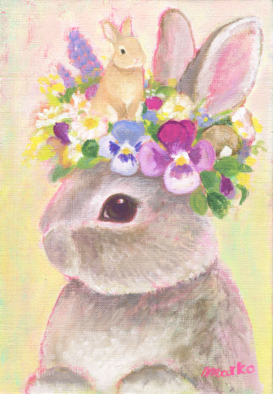 bunny‘s carnival始まります。4月3日から29日まで