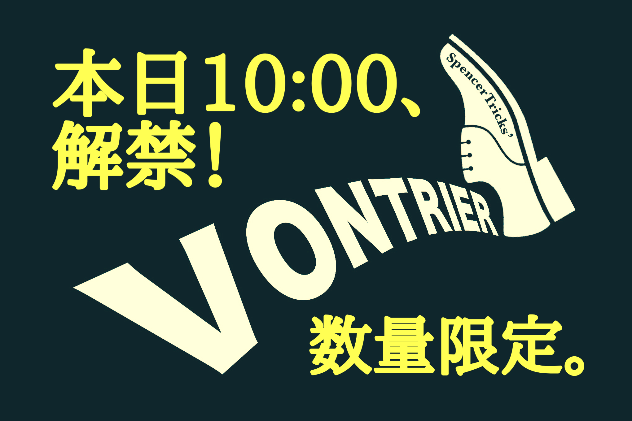 【数量限定！本日10:00解禁です！】