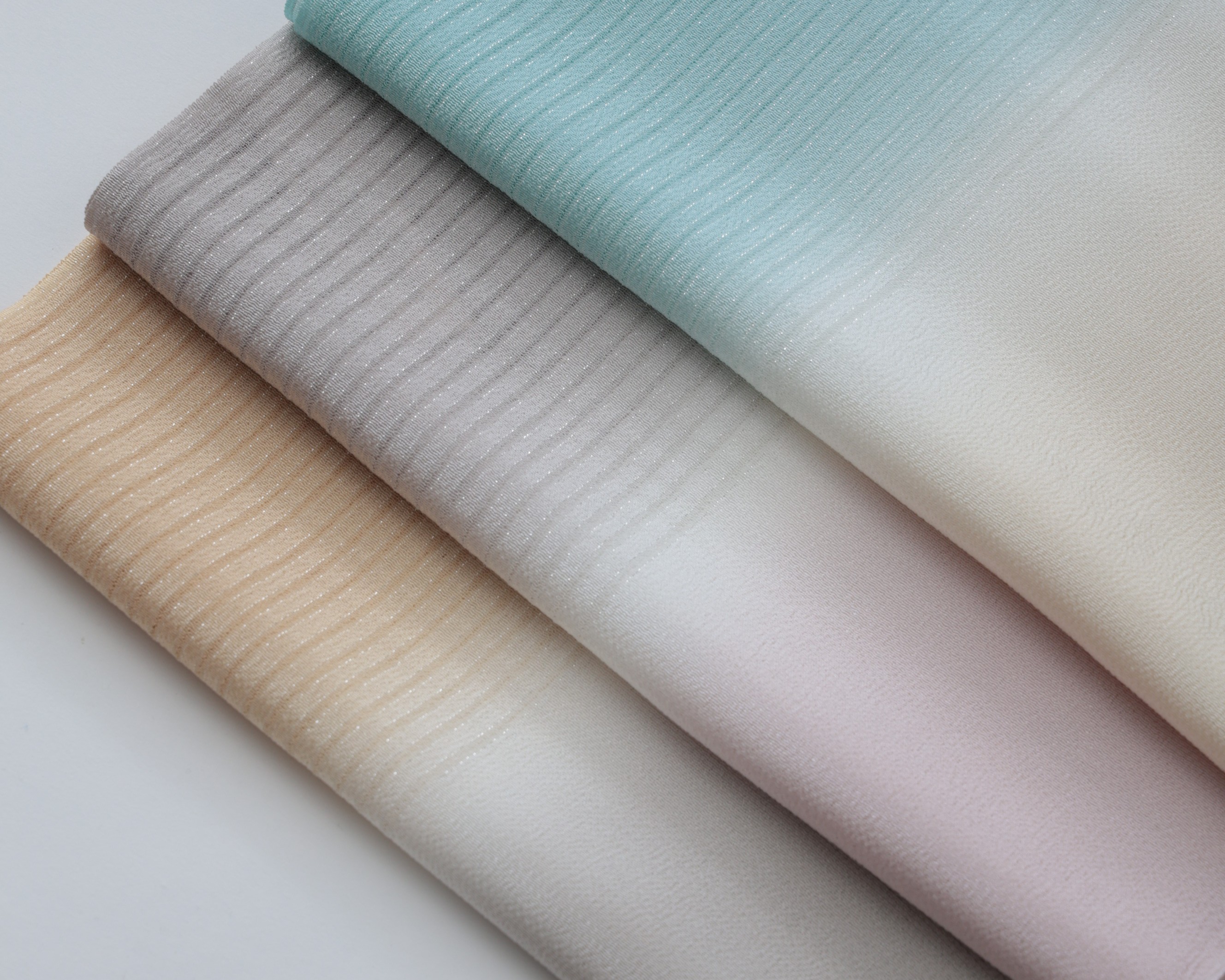 ✨New Arrival✨OKANO×渡敬 縮緬オールシーズン帯揚　　