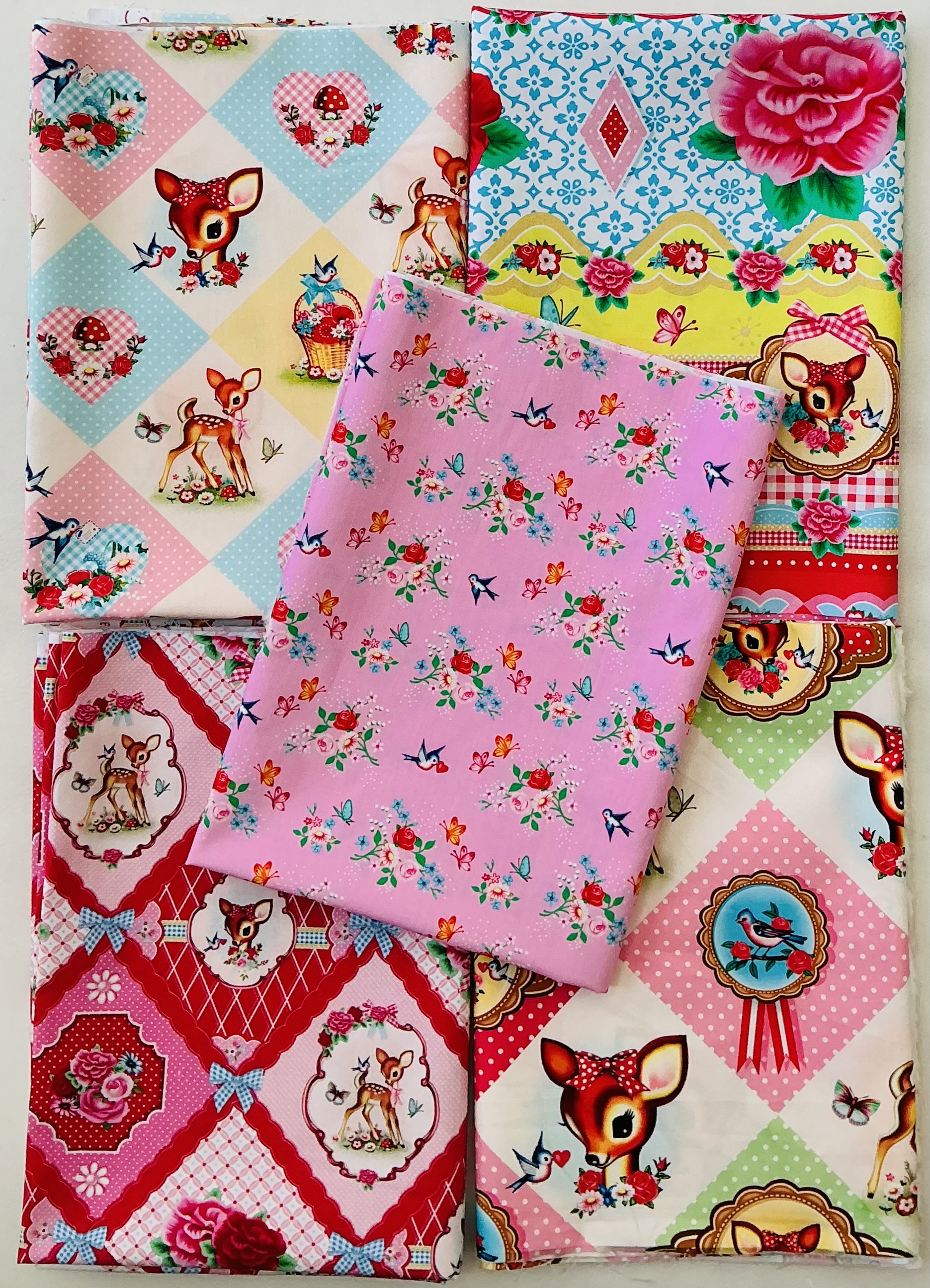 Fiona Hewitt の生地を入荷しました♬