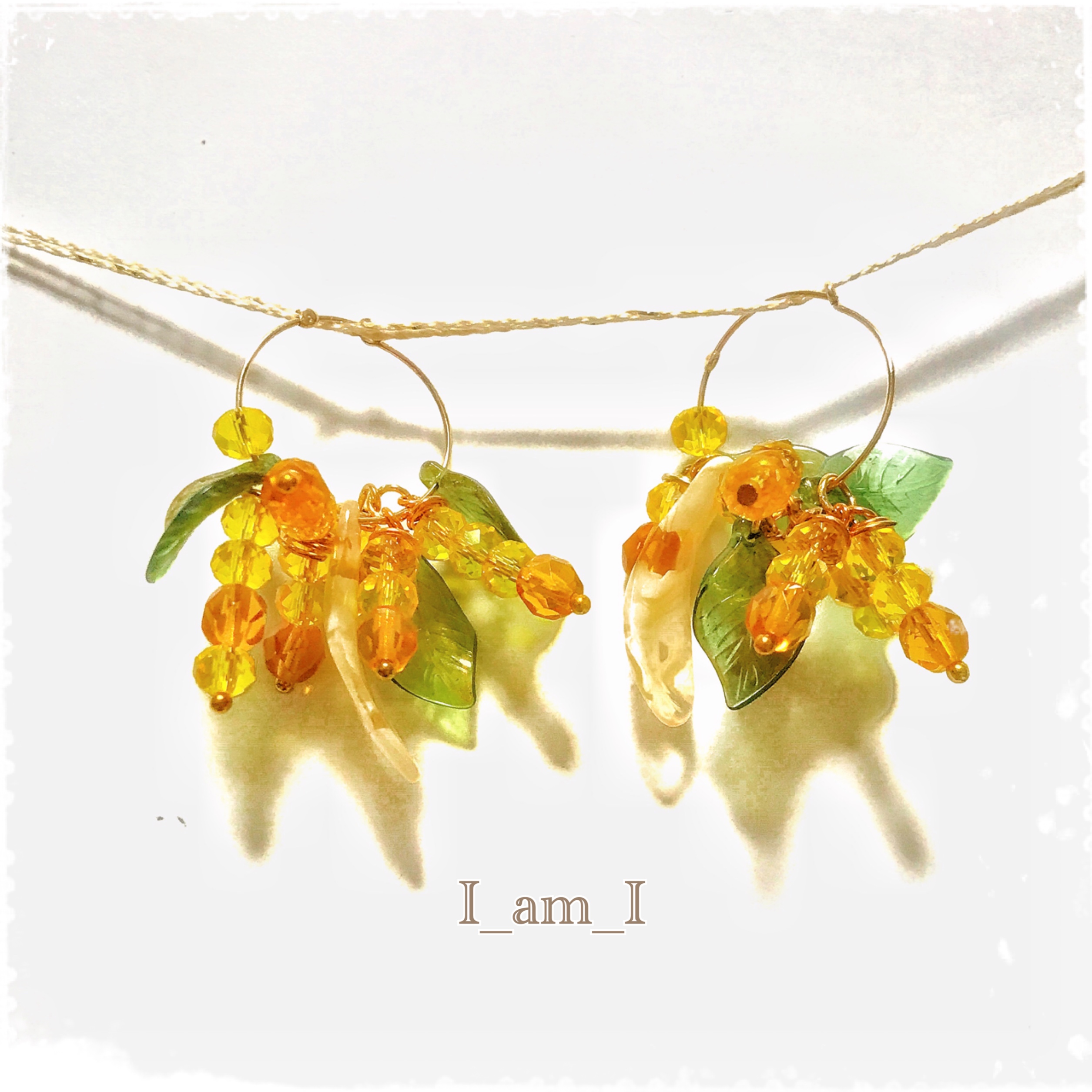 春の訪れ❁⃘*.ﾟミモザピアス❁⃘*.ﾟ一点物入荷しました(൦◟̆◞̆൦)♡‧˚₊*̥