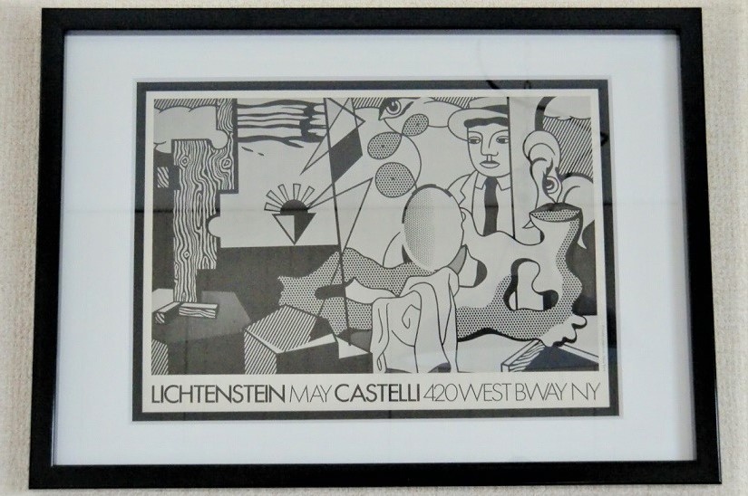 ロイ・リキテンスタイン CASTELLI GARALLEY 1979年広告アート