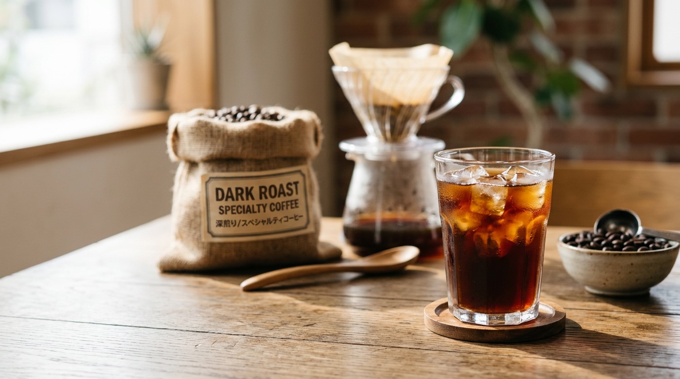 なぜアイスコーヒーに深煎りの豆が合うのか！？