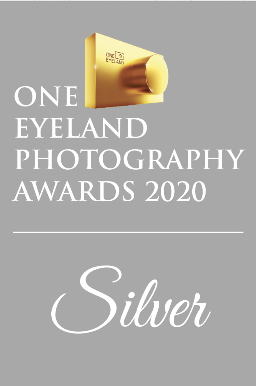 2020 ONE EYELAND PHOTOGRAPHY AWARDSで２つのSilverを受賞