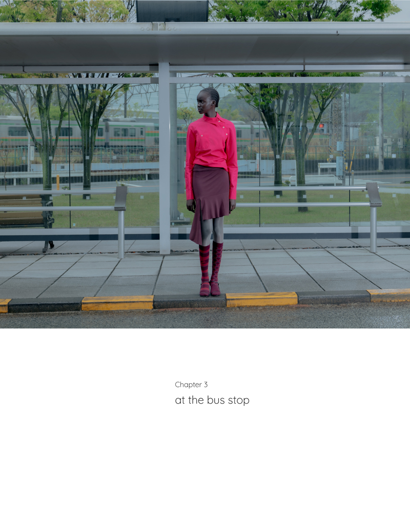 2024 AW コレクション Chapter 3 at the bus stop