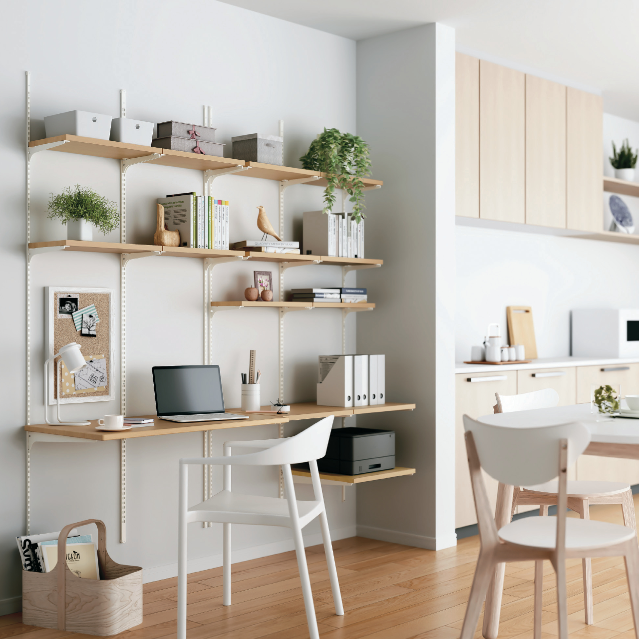 【活用編】棚だけじゃない！ハンガーパイプやデスク用天板で収納を劇的アレンジ