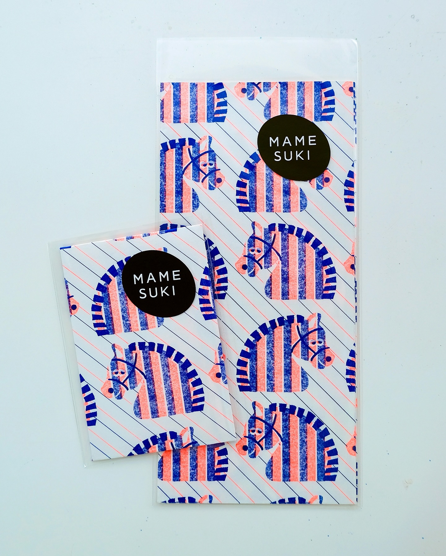 【MAMESUKI 新作コレクション】2026年干支モチーフ［ねぼけたベイビー Horse］🧡💙